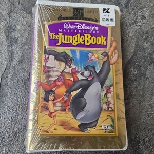 30th Anniversary Disney's Masterpiece The Jungle Book VHS - Gold Edition